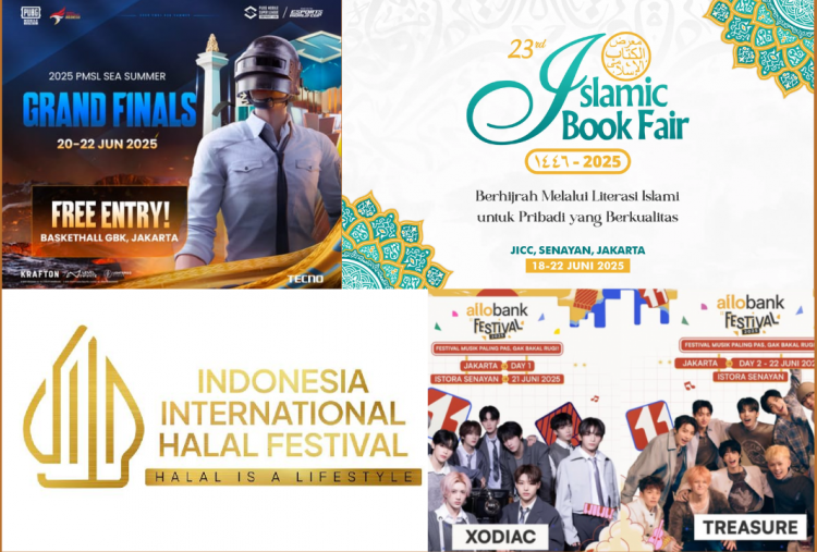 6 Daftar Event Jakarta di GBK Akhir Pekan 21-22 Juni 2025: Ada Pameran Buku, Halal Fest hingga Konser Kpop!