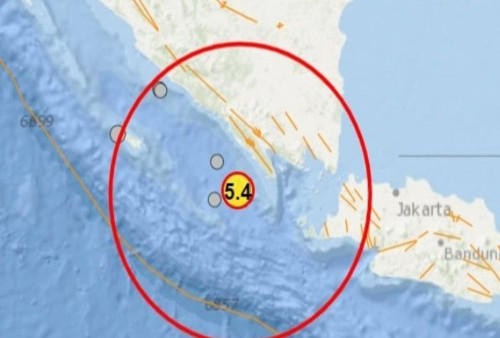 Gempa di Lampung Berkekuatan M 5,1,  Penyebabnya Aktivitas Subduksi Lempeng