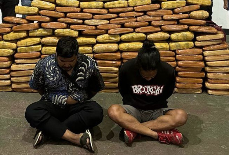 PMJ Gagalkan Penyelundupan 143 Kg Ganja di Tangerang, Dua Tersangka Diamankan