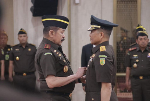 Jaksa Agung Lantik Mayjen TNI Wahyoedho Indrajit Jadi Jaksa Agung Muda Pidana Militer