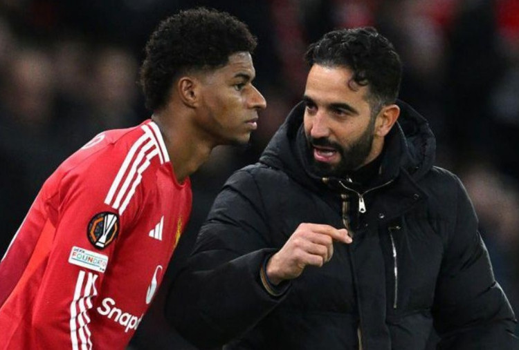 Ruben Amorim Jelaskan Alasan Marcus Rashford Hilang dari Skuad Man Utd, Mending Pasang Pelatih Kiper!