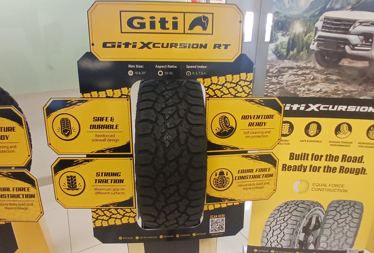 GiTi Tire Hadir di GIIAS 2026, Luncurkan Ban Baru Giti X Cursion RT untuk SUV