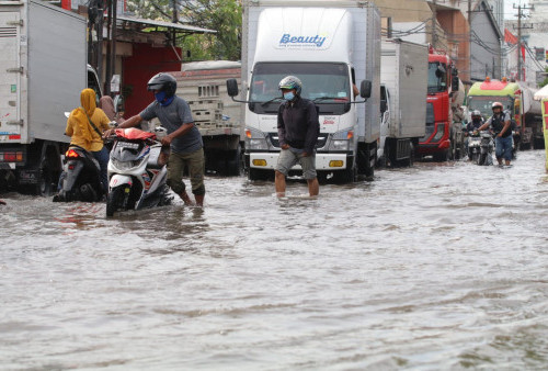 Banjir Rob Surabaya-Sidoarjo Sesuai Prediksi BMKG, Waspada Hingga 17 Juni!
