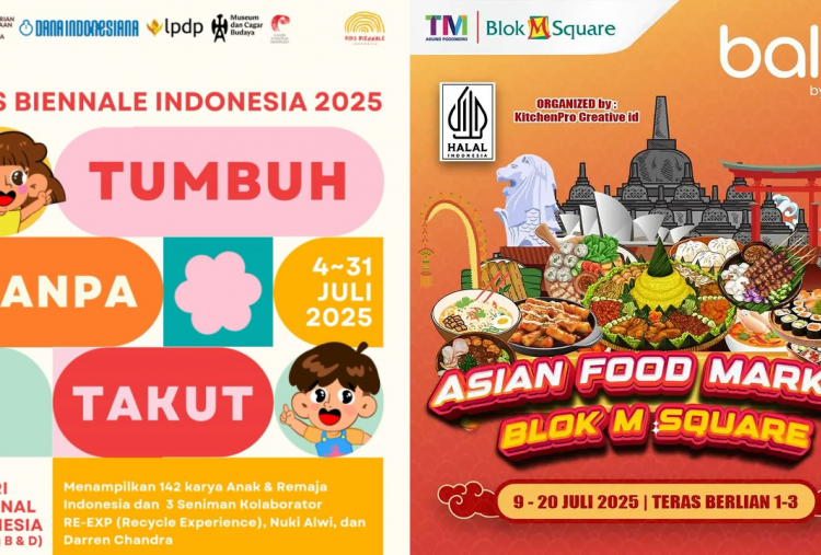 12 Event Jakarta Hari Ini 13 Juli 2025, Ragam Hiburan Seru di Akhir Pekan