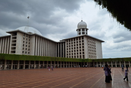 Persiapan Masjid Istiqlal Sambut Ramadhan 2024