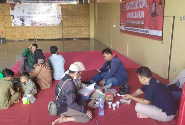 Posko Mudik PDIP Tulungagung Layani Ratusan Pemudik