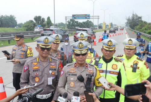 Rekayasa Jalur Mudik 2023 di Tol Jakarta - Cikampek, Akses Arah Jakarta Dibuka 1 Lajur