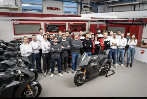 Ini Dia Motor Listrik Ducati, Siap Dipakai Balap Dunia MotoE Musim 2023