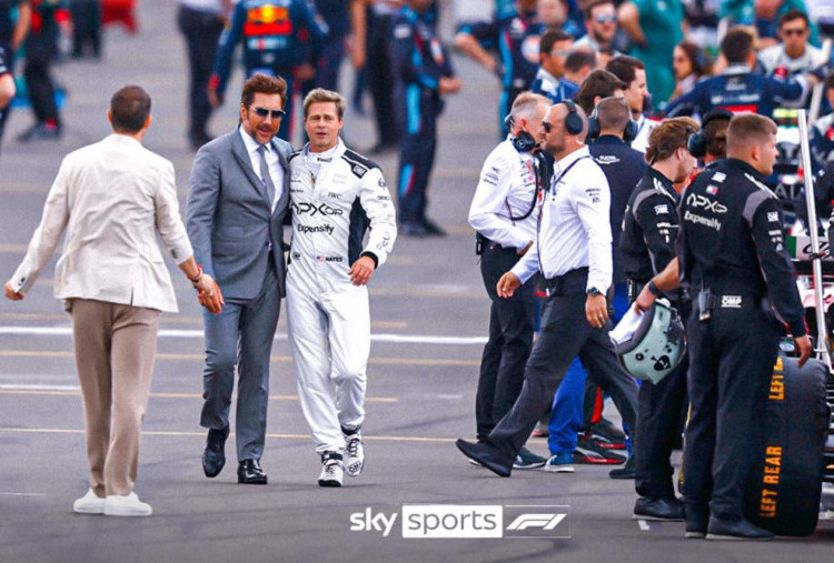 5 Fakta Menarik F1 The Movie, Brad Pitt Syuting Tanpa Stuntman di Mobil F2 Sungguhan 