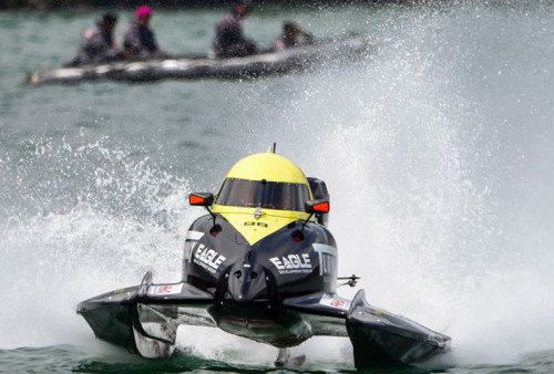 F1 Powerboat Bangga di Danau Toba