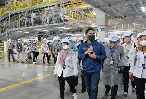 Hyundai Ajak Penerima Dukungan Oksigen dan Tenaga Medis Kunjungan Pabrik di Cikarang