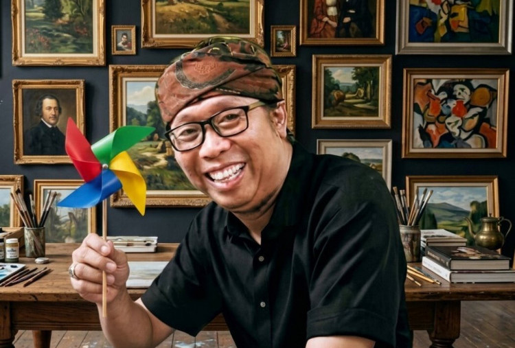Cheng Yu Pendiri Komunitas Kreatif Republik Dolanan Ridho Saiful Ashadi (Cak Ipoel): Jiao Xue Xiang Zhang