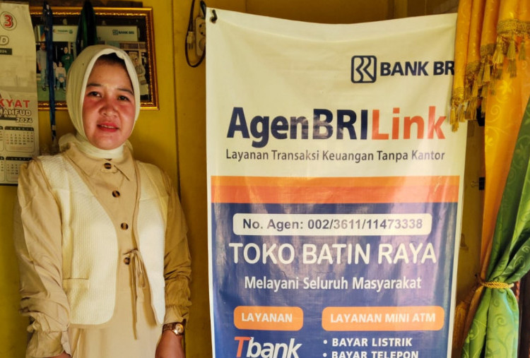 Permudah Tarik Tunai di Desa, Brilink Batin Raya juga Layani Penarikan Bantuan PKH 