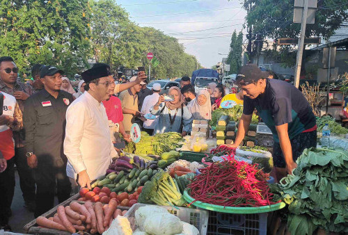 Berkunjung ke Kemayoran, Suswono Janji akan Revitalisasi Pasar dan Rumah untuk Efisiensi Lahan Jakarta