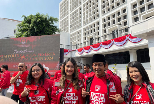 Daftar di Hari yang Sama Bareng Koalisi Indonesia Bersatu, PSI Sebut Ini Sebagai Tanda Alam 