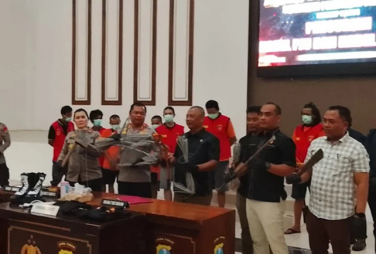 Rayap Kabel Telkomsel Dibekuk Polrestabes Surabaya