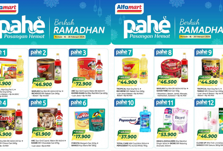 Promo JSM Alfamart Spesial Ramadhan 20-22 Februari 2026, Margarin-Kecap Cuma Rp17 Ribuan!