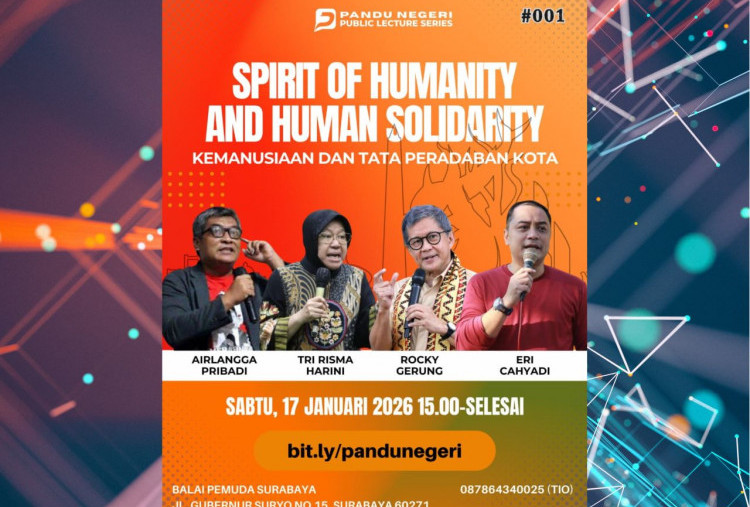 Rocky Gerung Hadiri Pandu Negeri Public Lecture, Seno Bagaskoro: Kota adalah Ruang Awal Menjaga Kemanusiaan Bangsa