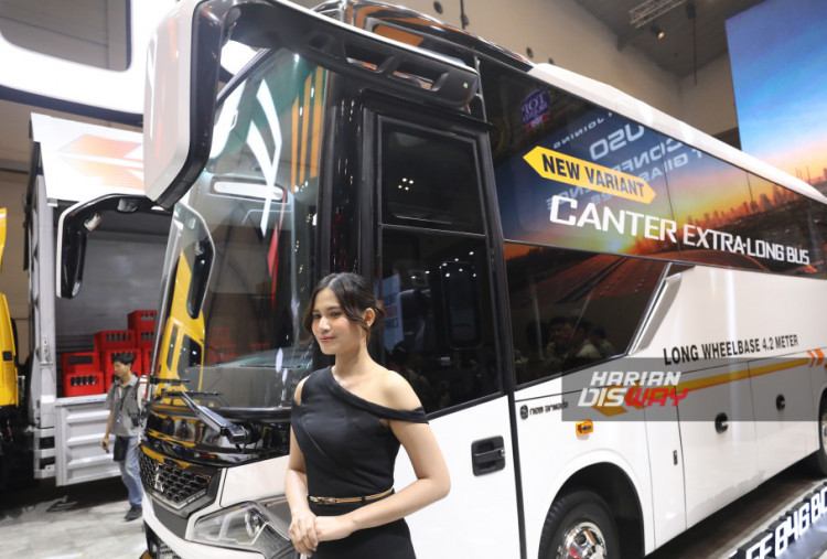 Mitsubishi Fuso Luncurkan Canter Extra Long Bus, Perkuat Layanan Zero Down Time di GIIAS 2026