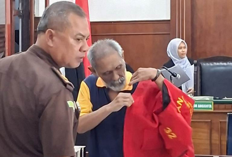 Kakek Kurir Sabu Lintas Pulau S. Mansyur B Didakwa JPU