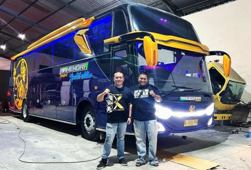 Rian Mahendra Pamer Wajah Baru Bus PO MTI Limited Edition, Busmania: Nggak Ada Obat!