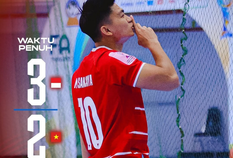 Timnas Futsal IndonesiaTekuk Vietnam 3-2, Garuda Lolos ke Final AFF