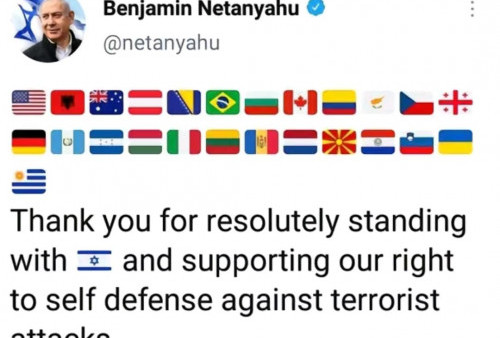 Viral! Dukungan India Tidak Dianggap Oleh Israel, Cuitan Benjamin Netanyahu Diserbu Netizen Prindavan