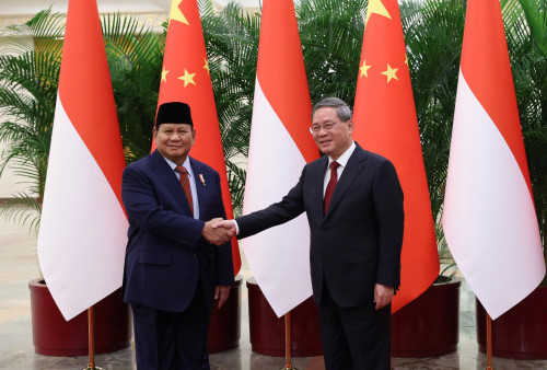 Temui PM Li Qiang, Prabowo Bahas Penguatan Kerja Sama RI-Tiongkok