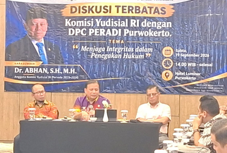 KY Dorong Kode Etik Tunggal Advokat, Abhan: Cegah Kutu Loncat Pindah Organisasi Usai Kena Sanksi