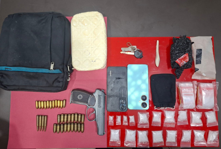 Polisi Ringkus Pengedar Sabu Bersenjata Airsoft Gun di Rokan Hulu
