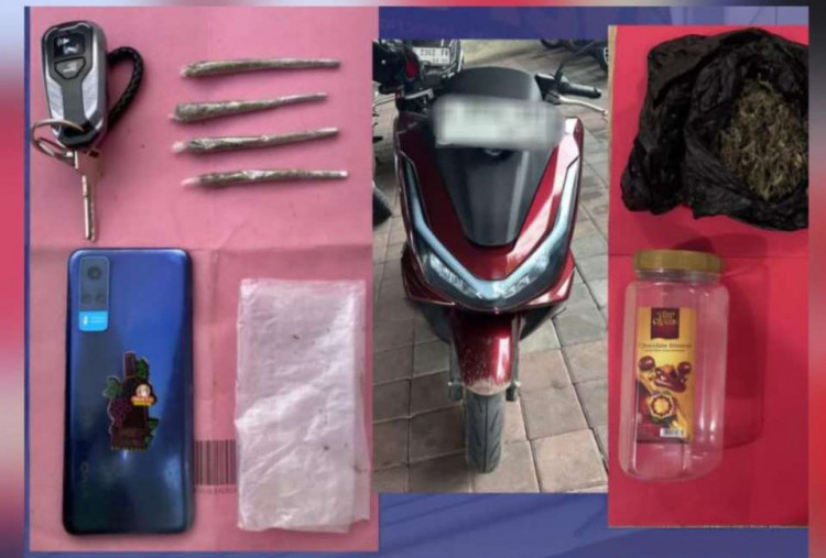 Polres Pasuruan Kota Ungkap Dua Kasus Narkotika Ganja dan Sabu dalam Dua Hari