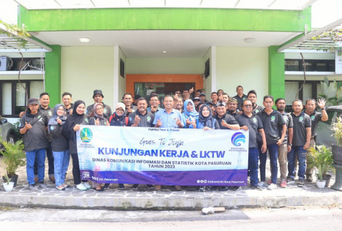 Dinas Kominfotik Kota Pasuruan Studi ke Dinkominfosan Yogyakarta 