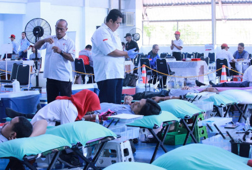 Bridgestone Indonesia Gelar Donor Darah, Sukses Kumpulkan 783 Kantong Darah