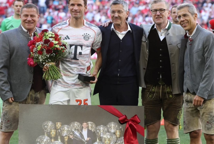 Bayern vs Monchengladbach 2-0: Perpisahan Manis untuk Thomas Muller di Allianz Arena 