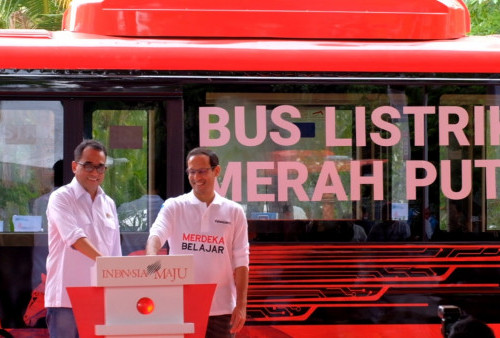 Bus Listrik Merah Putih INKA Diluncurkan di Ajang G20