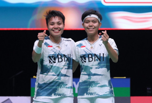 Hebat! Berbekal Senyuman, Apri/Fadia Pastikan Medali Pertama Indonesia di Kejuaraan Dunia 2023