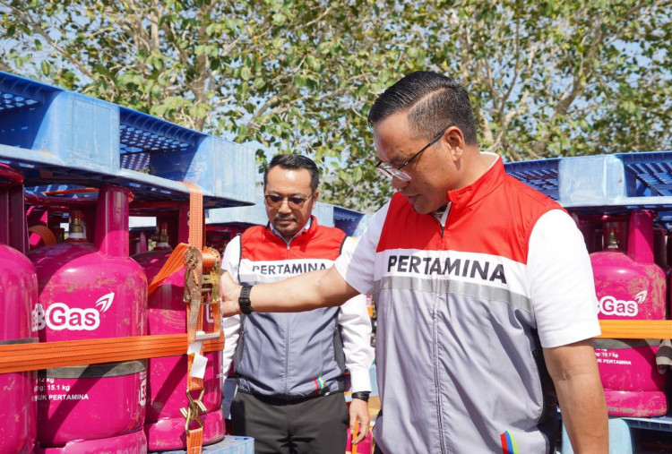 Akses Darat Terputus, Pertamina Pasok LPG ke Bener Meriah dengan Metode Sling Load