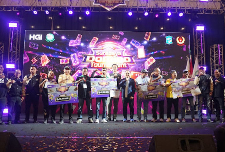 Bawa Pulang Rp60 Juta! Duo Gresik Sabet Juara Surabaya Domino Tournament 2026, Hadiahnya Fantastis!