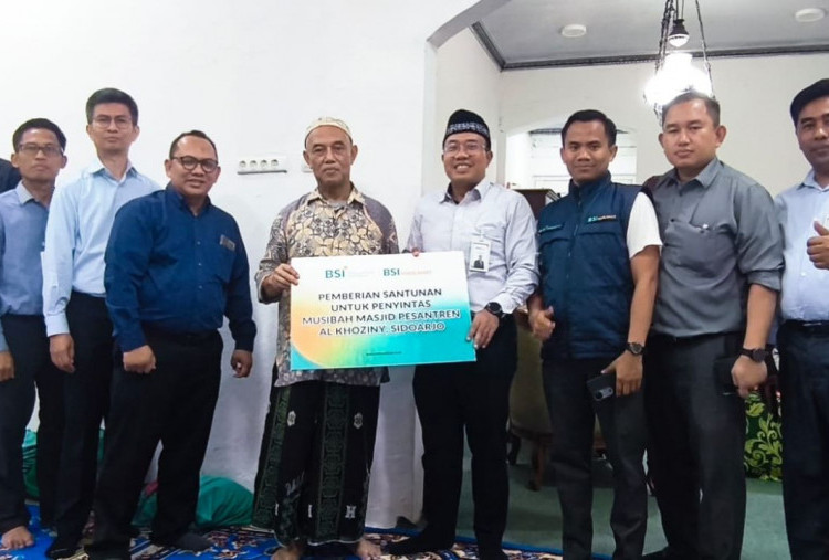 BSI Salurkan Bantuan Rp100 Juta untuk Korban Runtuhnya Mushala Pesantren Al Khoziny Sidoarjo
