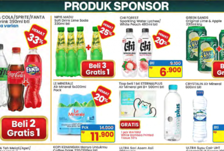 Promo JSM Indomaret Hari Ini 22 Maret 2026 Edisi Idul Fitri, Diskon Minuman Segar Beli 2 Gratis 1!