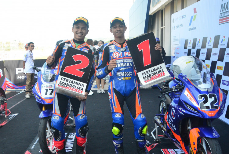 Mendominasi di Seri 1, Modal Positif Pembalap Yamaha di Kejurnas Mandalika Racing Series 2026