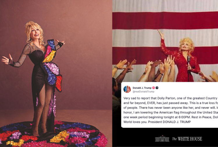 Dolly Parton Meninggal Dunia, Trump Perintahkan Pengibaran Bendera Setengah Tiang  hingga 1 September 2026