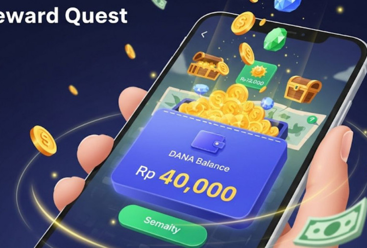 Aplikasi Penghasil Uang Reward Quest, Gelontor Saldo DANA Hingga Rp 40 Ribu!
