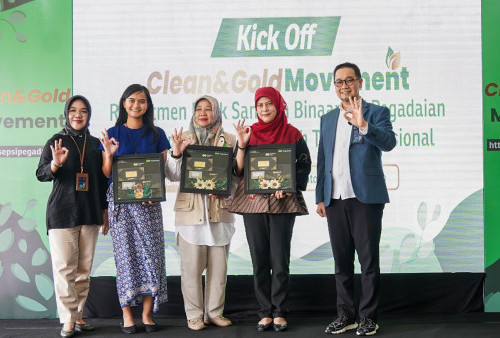 Pegadaian Kick Off Program Clean and Gold Movement, Demi Tingkatkan Kepedulian Masyarakat Terhadap Lingkungan