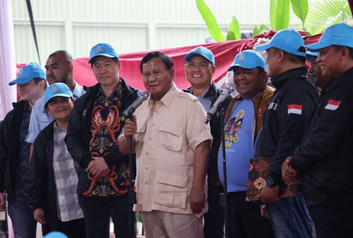Nelayan se-Jawa Gruduk Kediaman Prabowo, Nyatakan Dukungan dan Suarakan Harapan di Pilpres 2024