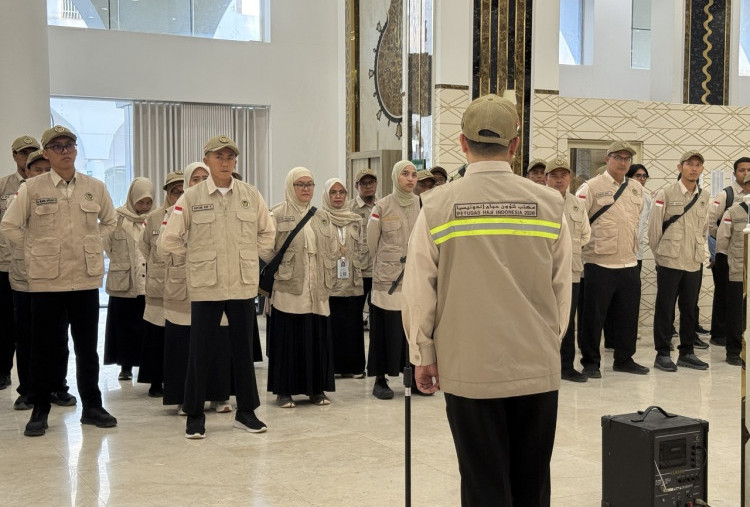 PPIH Madinah Gelar Apel, Siap Sambut Kloter Pertama Jemaah Haji 22 April