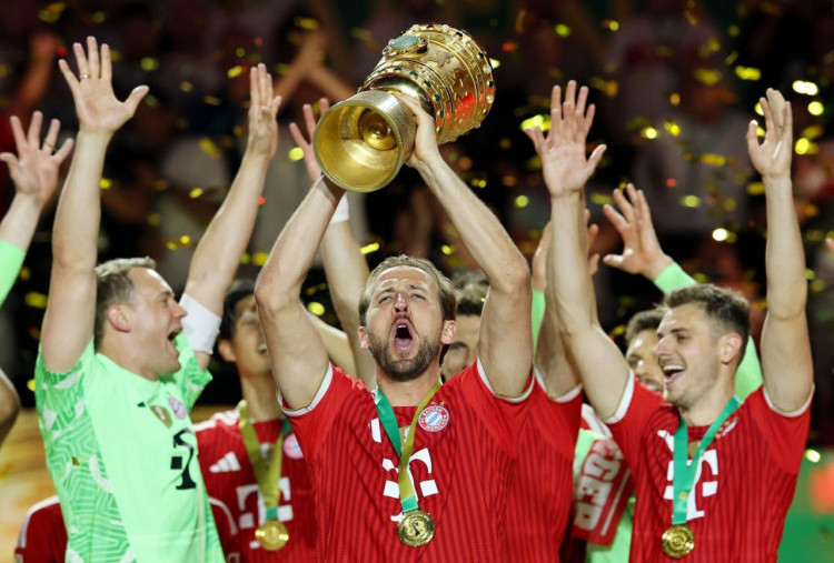 Bayern vs VfB Stuttgart 3-0, Hattrick Harry Kane Antar Die Roten Juara DFB Pokal ke-21