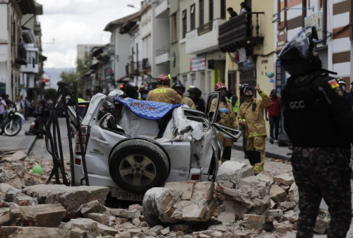 Gempa Ekuador, Tewaskan 15 Orang dan Ratusan Lainnya Terluka