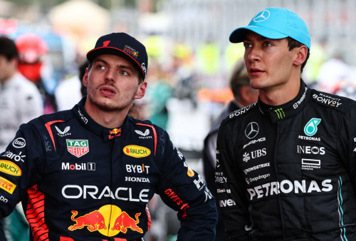 George Russell Sambut Positif Rumor Max Verstappen Tinggalkan Red Bull ke Mercedes
