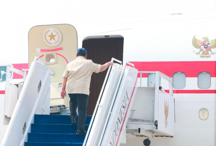 Prabowo Terbang ke Kalimantan, Pimpin Langsung Penanganan Kebakaran Hutan
